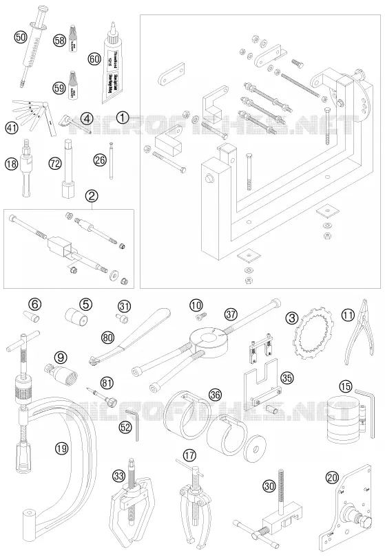HERRAMIENTAS ESPECÍFICAS (MOTOR)