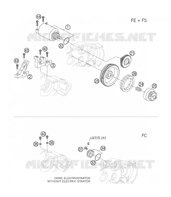 MOTOR ARRANQUE