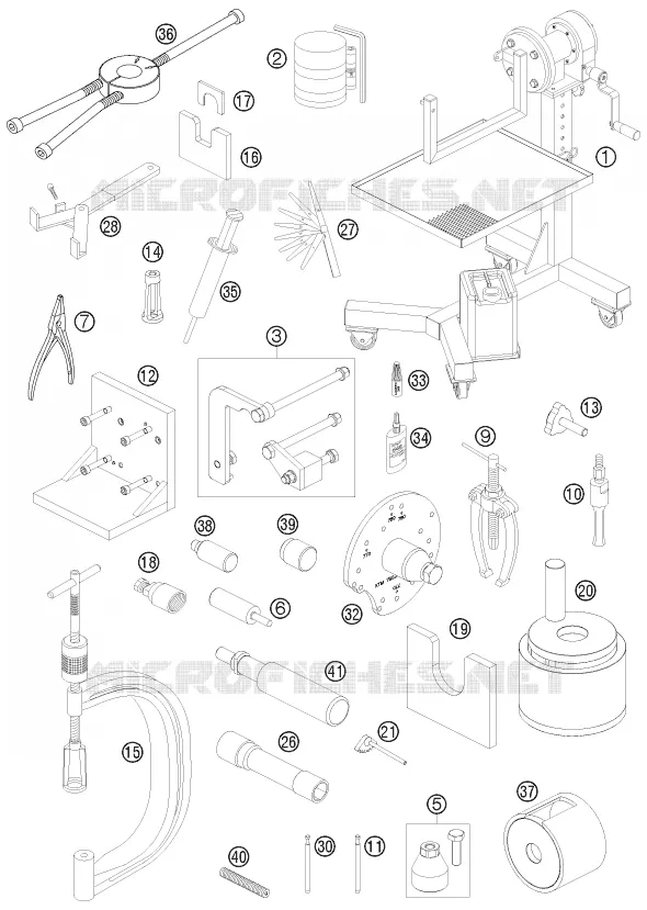 HERRAMIENTAS ESPECÍFICAS (MOTOR)