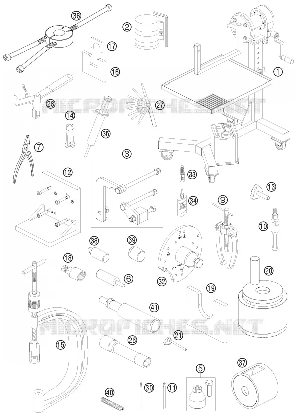 HERRAMIENTAS ESPECÍFICAS (MOTOR)