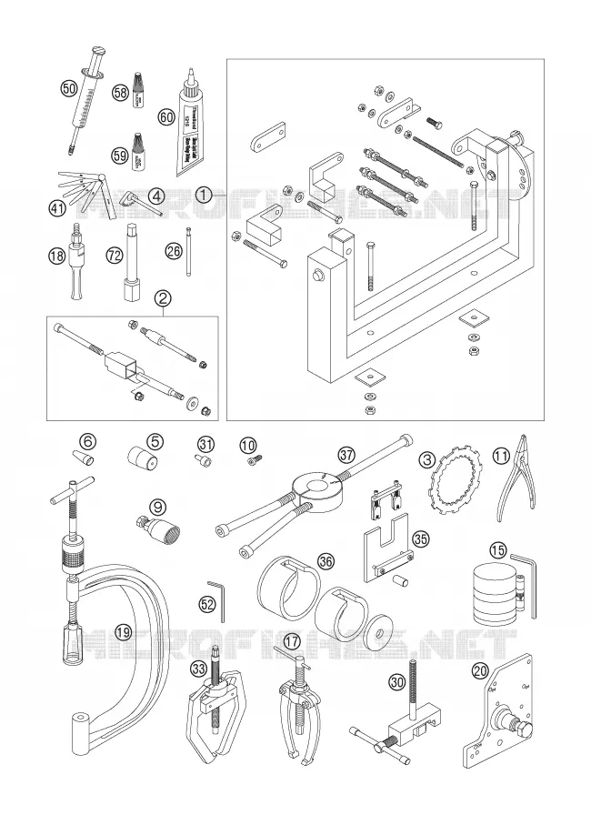 HERRAMIENTAS ESPECÍFICAS (MOTOR)