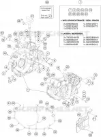 CARTERES CIGÜEÑAL