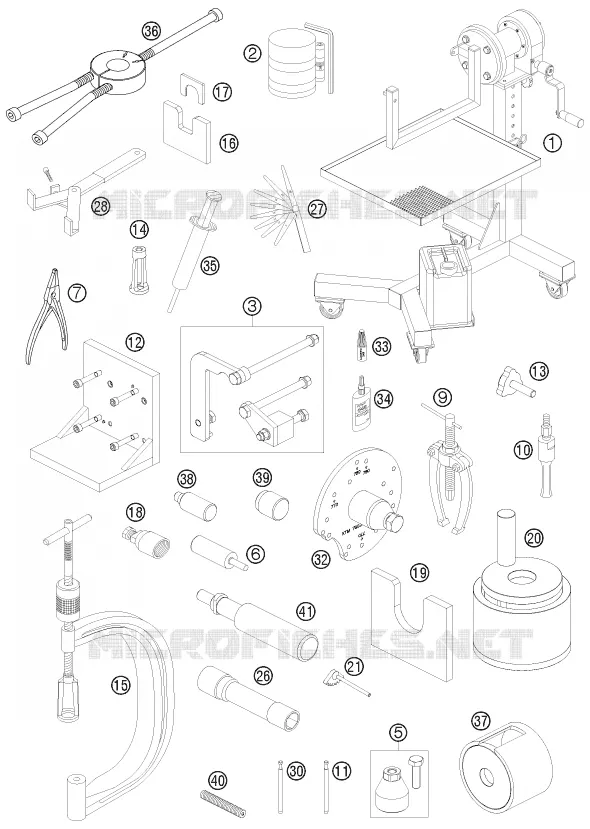 HERRAMIENTAS ESPECÍFICAS (MOTOR)