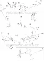 BOMBA DE FRENO TRASERA