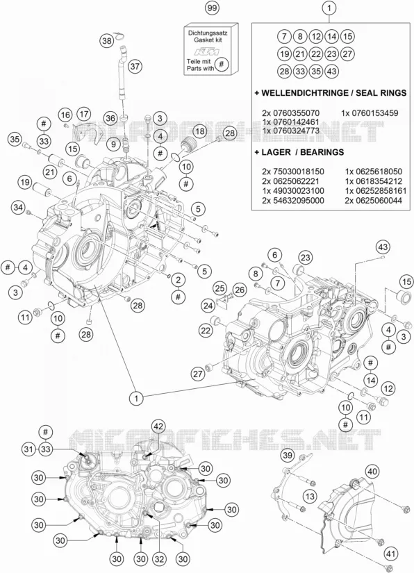 CARTERES CIGÜEÑAL