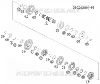 CAJA DE CAMBIOS - EJE SECUNDARIO