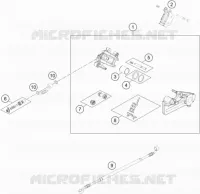 PINZA FRENO TRASEIRA