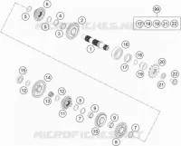 CAJA DE CAMBIOS - EJE SECUNDARIO