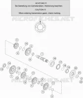 CAJA DE CAMBIOS - EJE SECUNDARIO