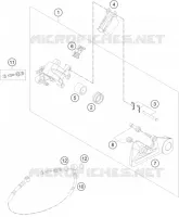 PINZA FRENO TRASEIRA