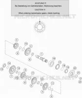 CAJA DE CAMBIOS - EJE SECUNDARIO