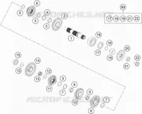 CAJA DE CAMBIOS - EJE SECUNDARIO