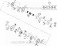 CAJA DE CAMBIOS - EJE SECUNDARIO