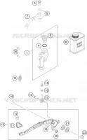 BOMBA DE FRENO TRASERA
