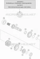 CAJA DE CAMBIOS - EJE PRIMARIO