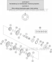 CAJA DE CAMBIOS - EJE SECUNDARIO