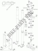 HORQUILLA / TIJA DIRECCION para HVA FS 650 C 2005