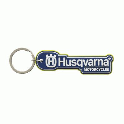 LLAVERO HUSQVARNA RUBBER KEYHOLDER-Husqvarna
