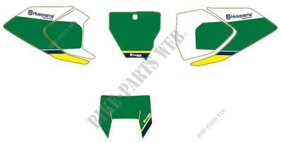 Fondos para números de dorsal-Husqvarna