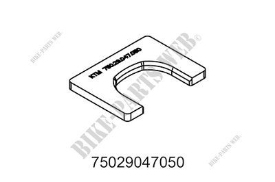 Parte superior de la placa separadora-Husqvarna
